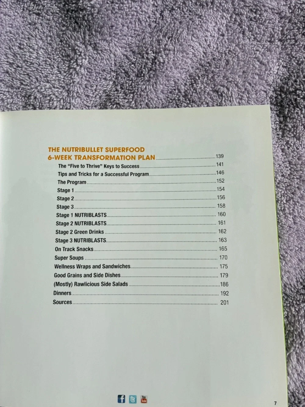 Nutri Bullet Natural Healing Foods Book
